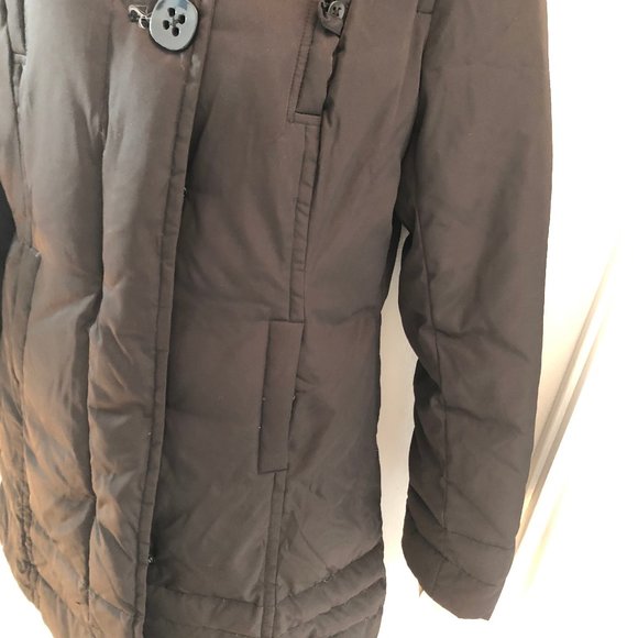 Soia & Kyo Down puffer coat black Sz Small (4/6) - Picture 7 of 11